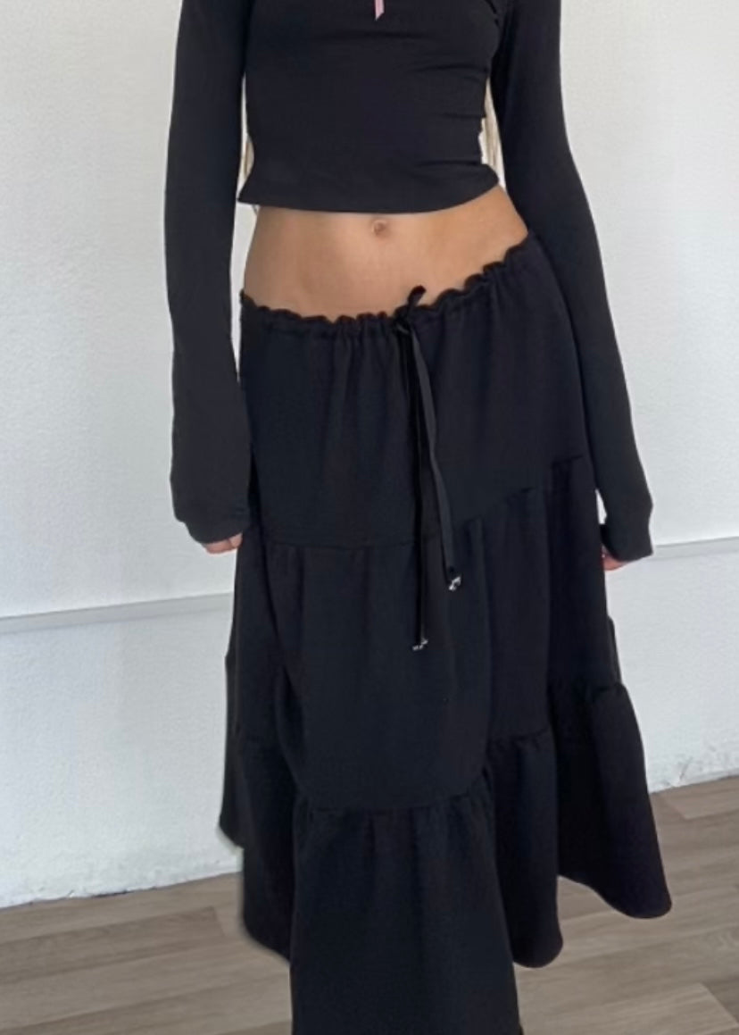 Black Softie skirt✿