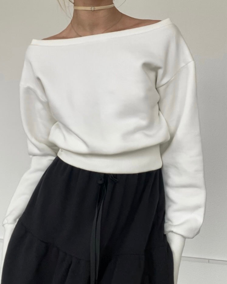 Milk White Softie jumper✿