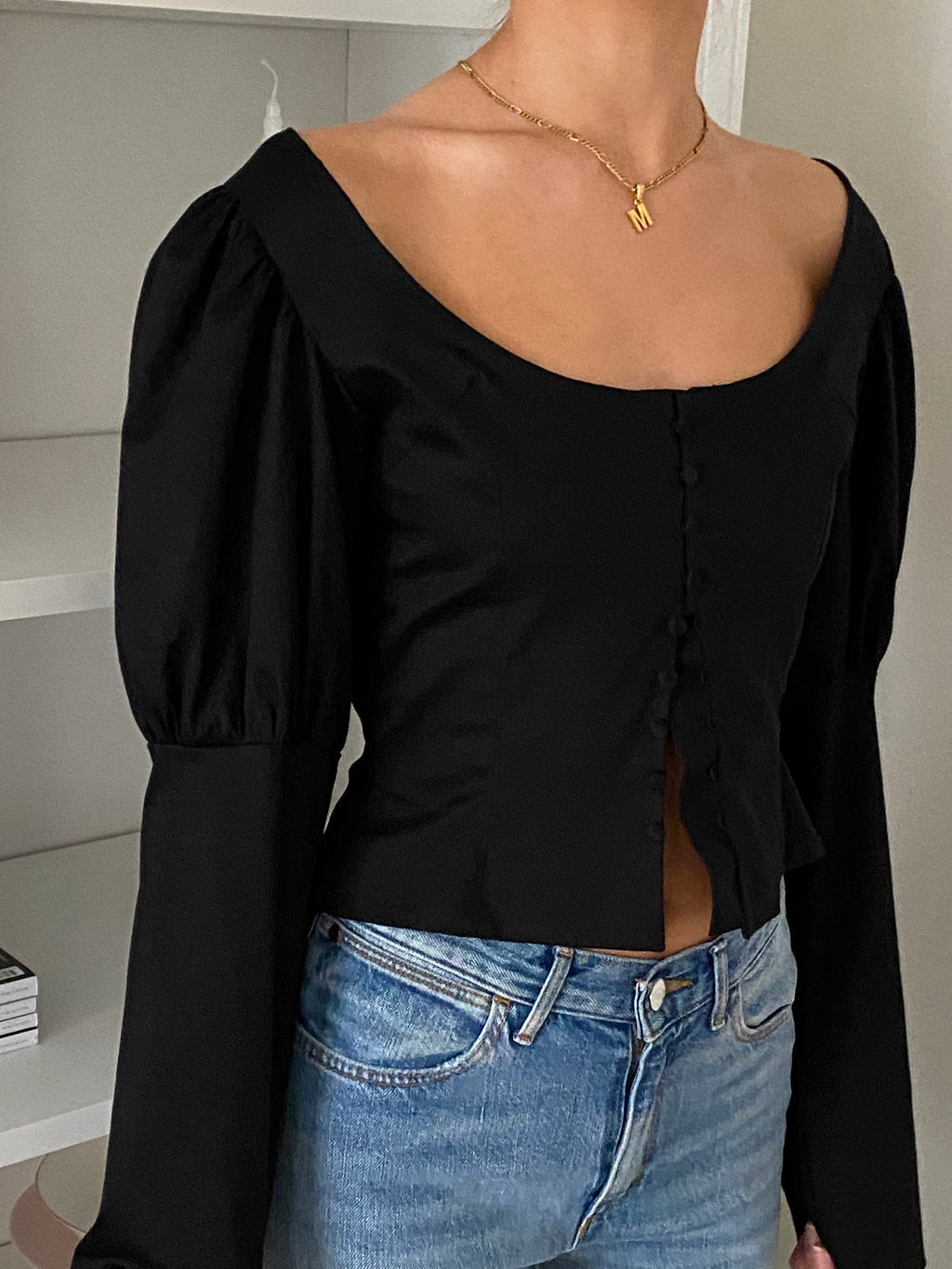 timeless classic top  black