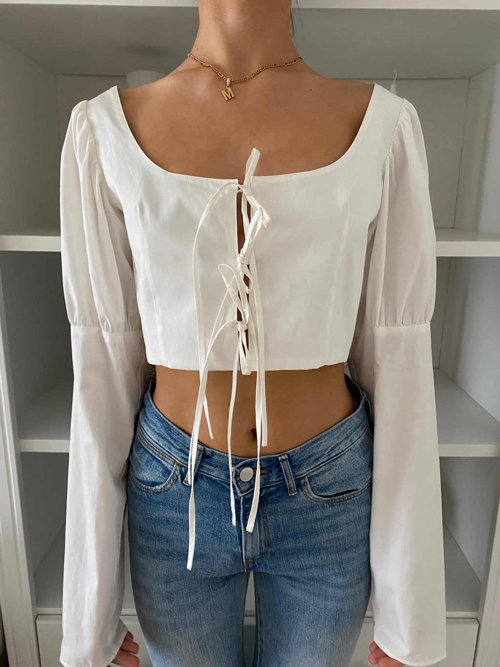 Lilja Long Version Top Ivory