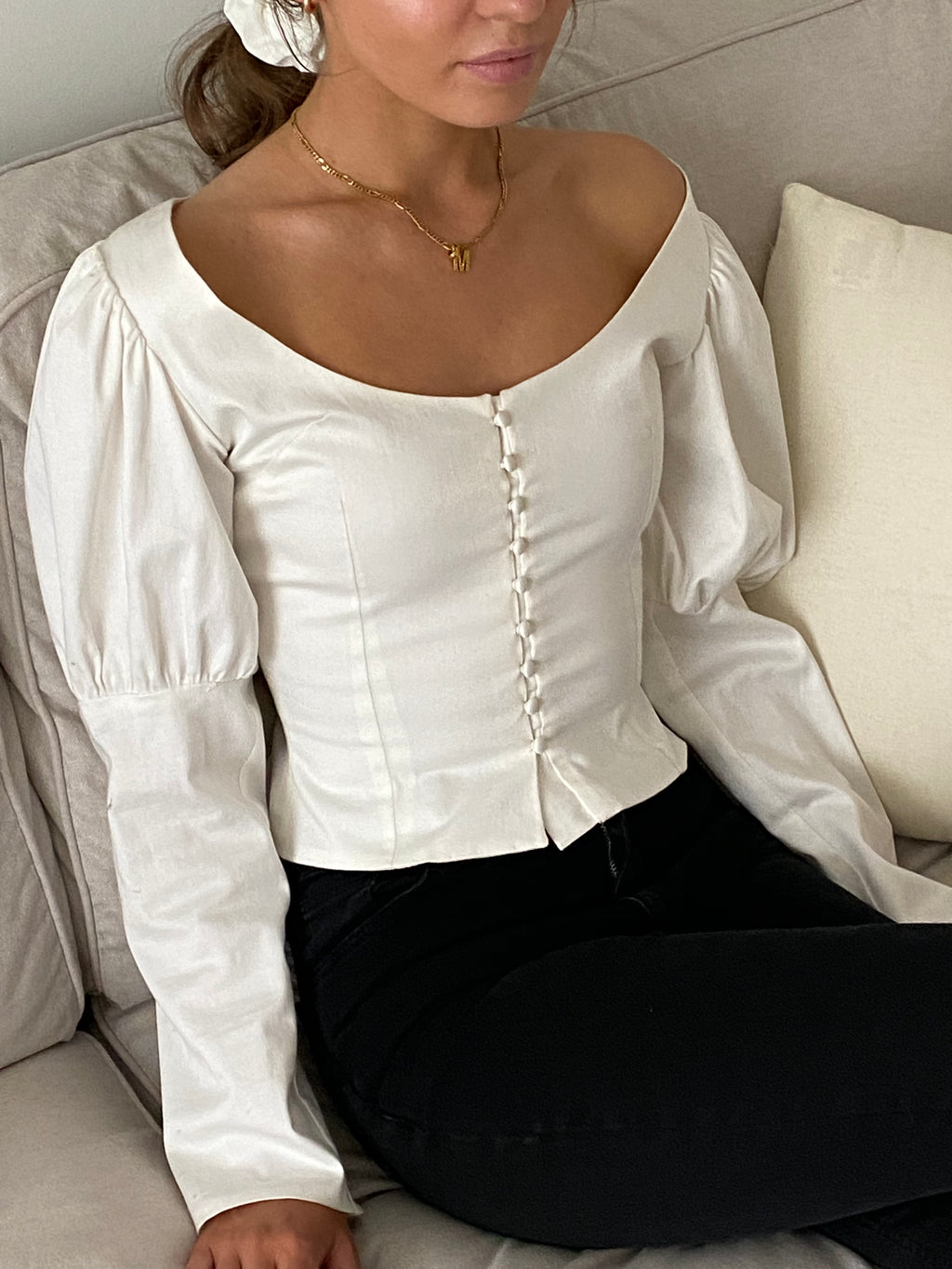 timeless classic top ivory